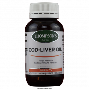 Thompson's Cod Liver Oil 100caps