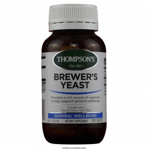 Thompson's Brewers Yeast 100TAB