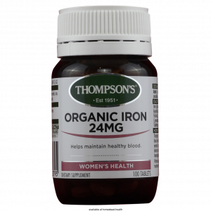 Thompson's Organic Iron 100Tabs