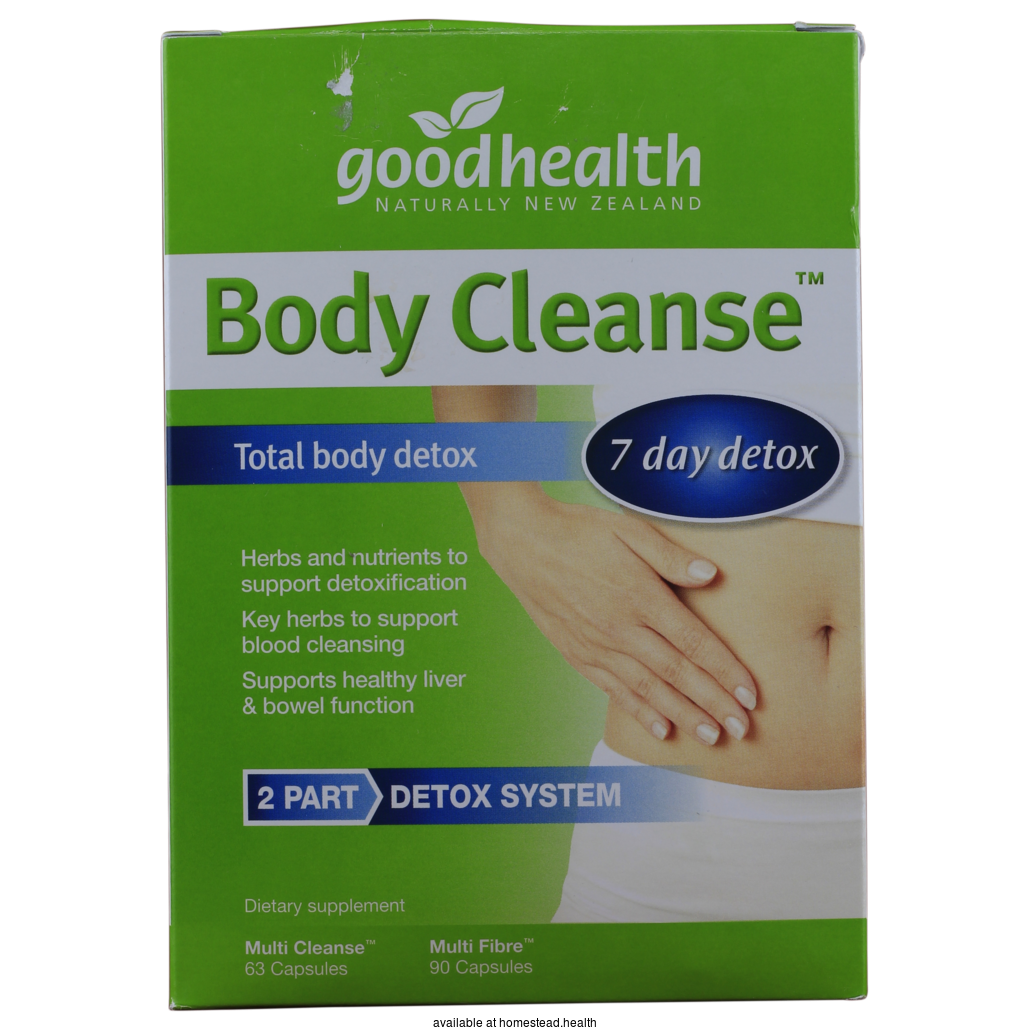 GOOD HEALTH Body Cleanse Total Detox Twinpack