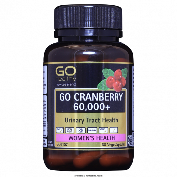 GO Healthy Cranberry 60VCaps