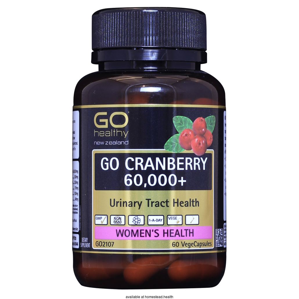 GO HEALTHY Cranberry 60,000+