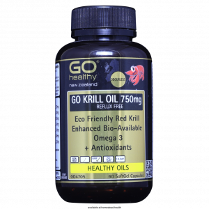 GO Healthy Krill Oil 60Caps