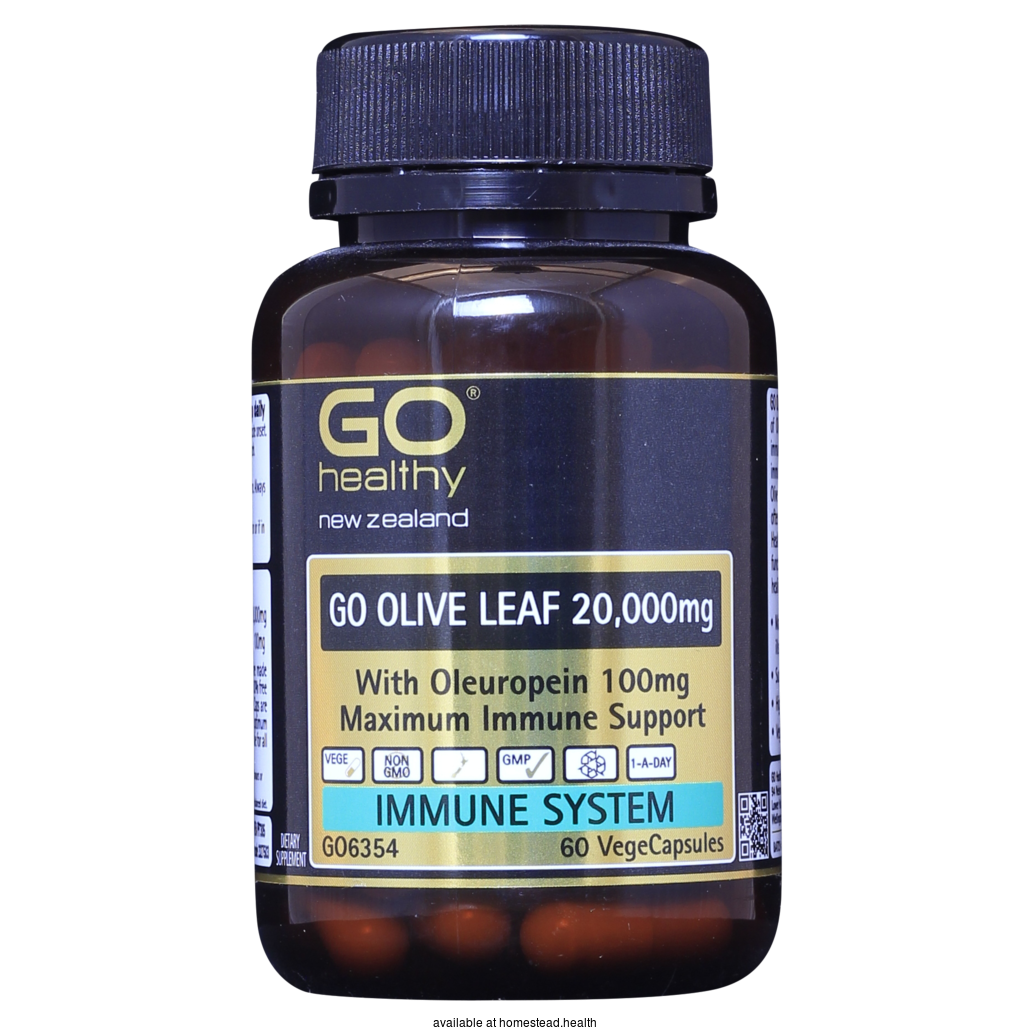 GO HEALTHY Olive Leaf 20,000 mg
