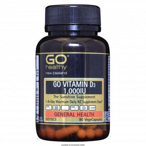 GO Healthy Vitamin D 1,000IU 90Caps
