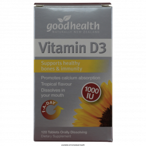 Good Health Vitamin D3 120s