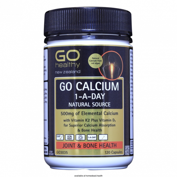 GO Healthy Calcium 120Caps