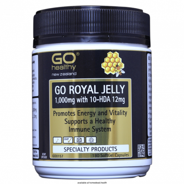 GO Healthy Royal Jelly 180Caps