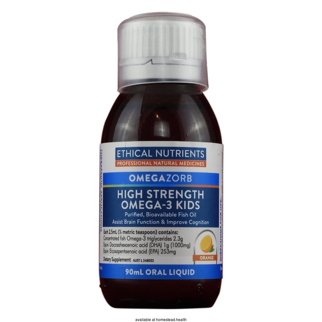 ETHICAL NUTRIENTS Omegazorb  High Strength Omega-3 Kids