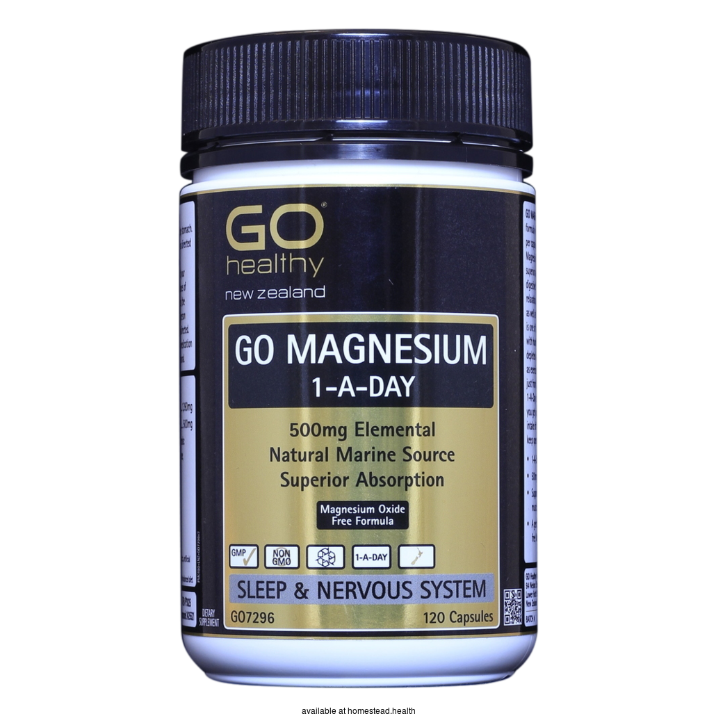 GO HEALTHY Magnesium 500mg One A Day