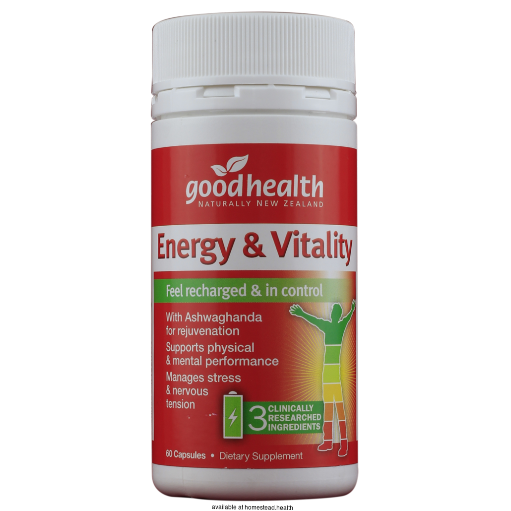 GOOD HEALTH Energy and Vitality