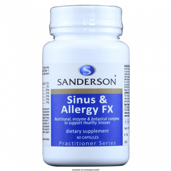 Sanderson Sinus & Allergy FX 60caps