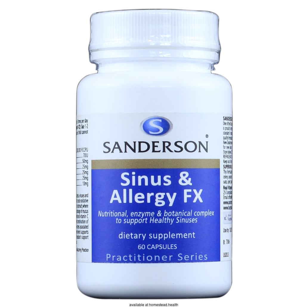 SANDERSON Allergy FX