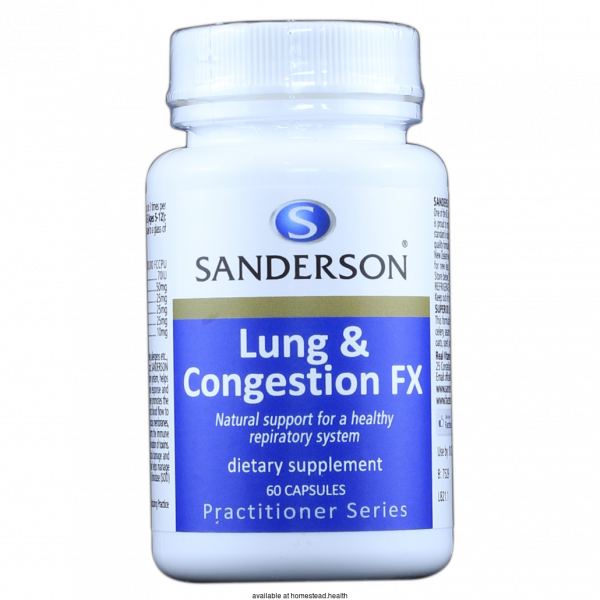 Sanderson Lung & Congestion 60cap