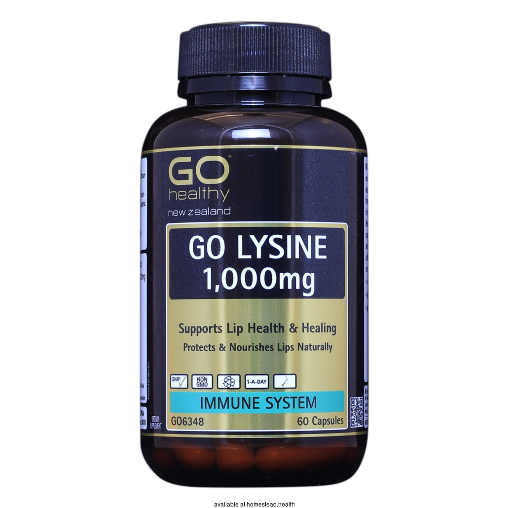 GO HEALTHY Lysine 1,000 mg