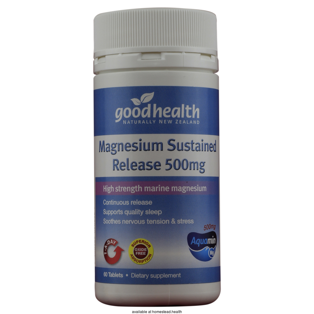 GOOD HEALTH Magnesium Sustained Release 500 mg