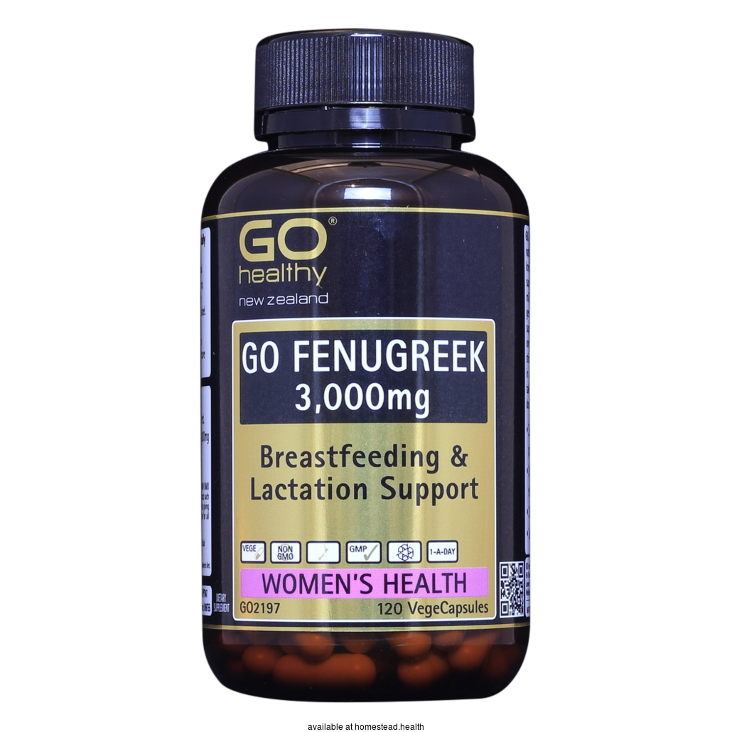 GO HEALTHY Fenugreek 3,000 mg