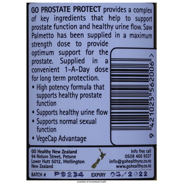 GO Healthy Prostate Protect 120VCaps
