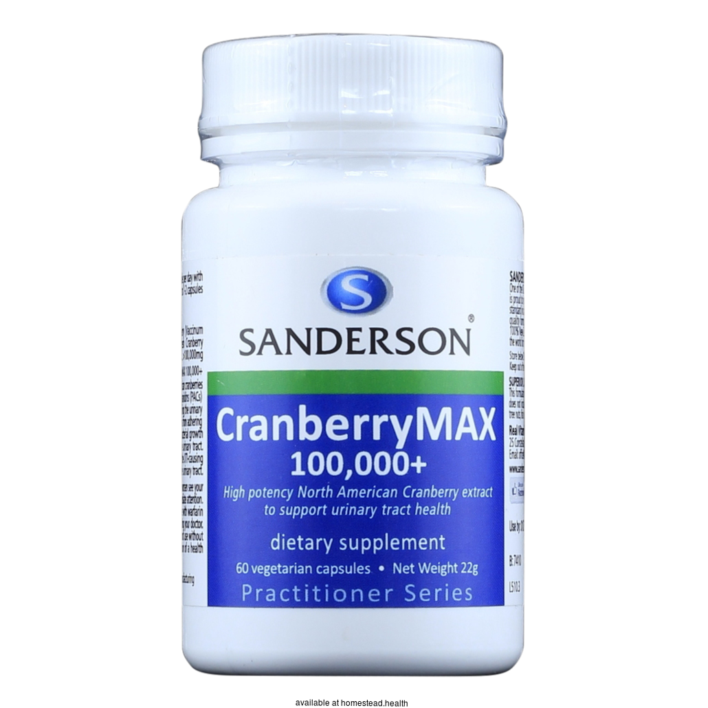 SANDERSON CranberryMAX 100,000+