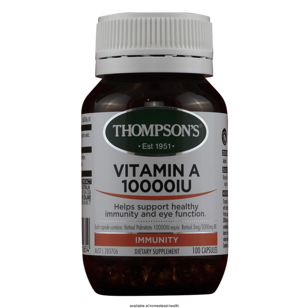 THOMPSONS Vitamin A, 10000IU