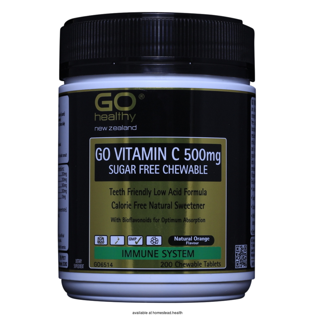GO HEALTHY Vitamin C 500 mg