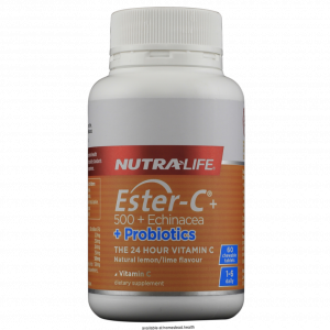 Nutra-life EsterC Ech & Probiotic Chew 60