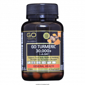 GO Healthy Turmeric 30000+ 30 Caps