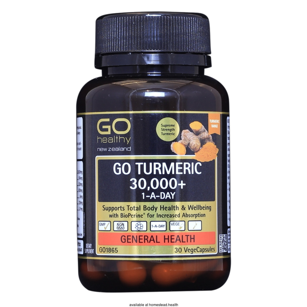 GO HEALTHY Turmeric 30000+