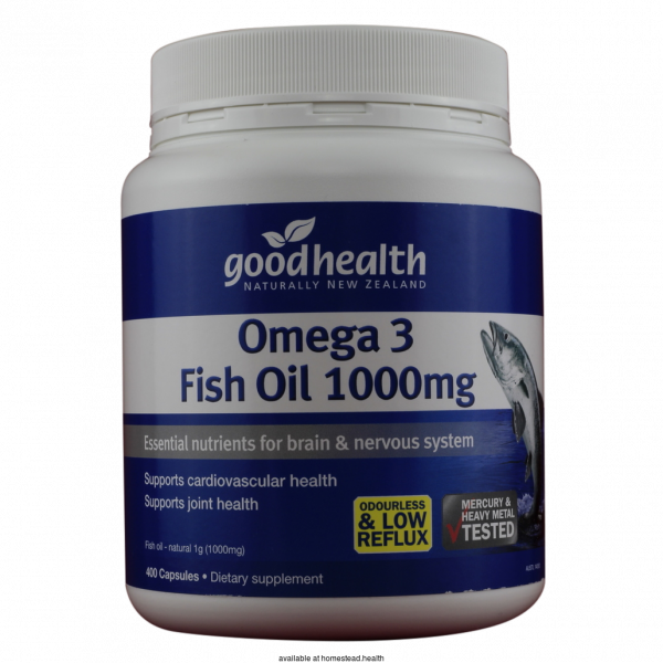 Good Health Fish Oil 1000mg 400 Caps