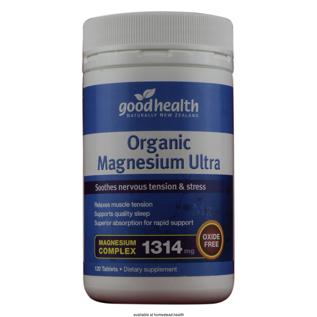 GOOD HEALTH Organic Magnesium Ultra