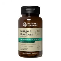 NATURE'S SUNSHINE Ginkgo & Hawthorn