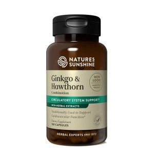 Buy Natures sunshine ginkgo hawthorn