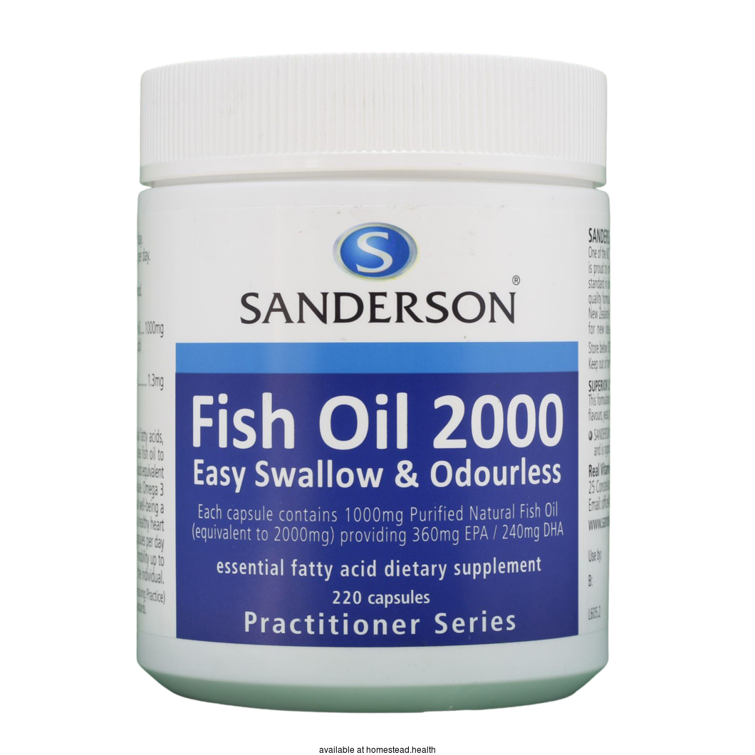 SANDERSON Fish Oil 2000