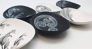 Buy Jo Luping Black white bowls