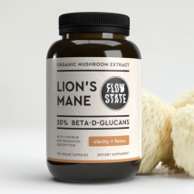 FLOW STATE Lions Mane Organic Mushroom Extract