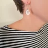 Buy Natty spiral shell earrings