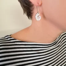 NATTY Spiral Shell Earrings